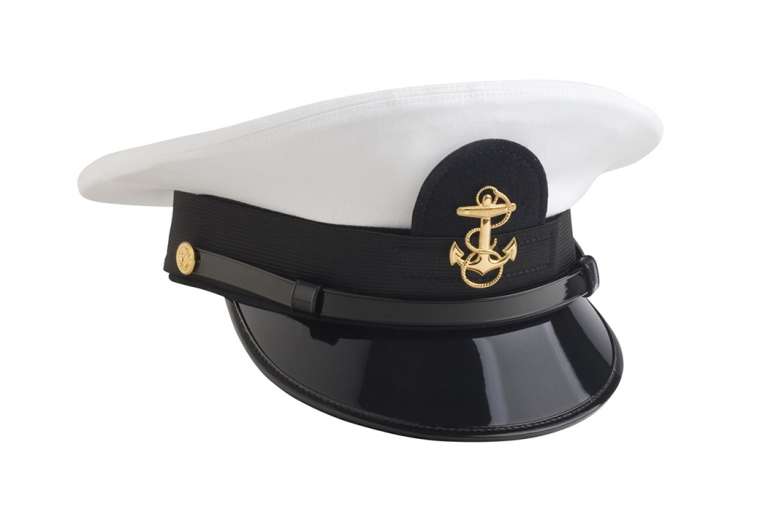 Navy Chief Petty Officer Complete Cap, Men's - Bernard Cap | Genuine ...