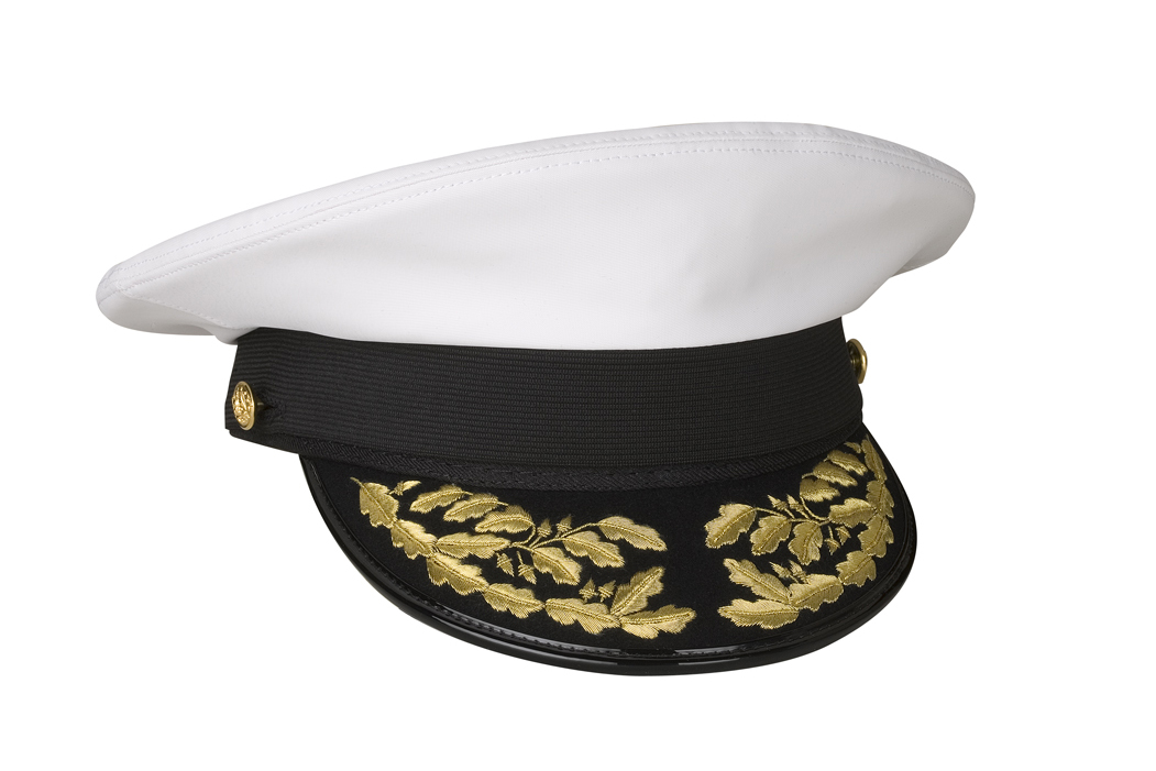 Navy Admiral Untrimmed Cap, Men's - Bernard Cap | Genuine Military ...