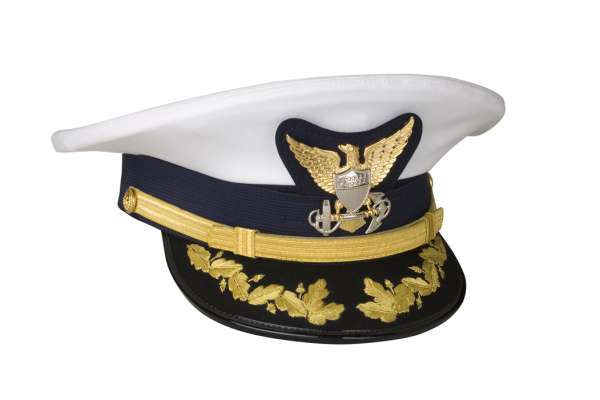 Coast Guard Captain / Commander Complete Cap - Bernard Cap | Genuine ...